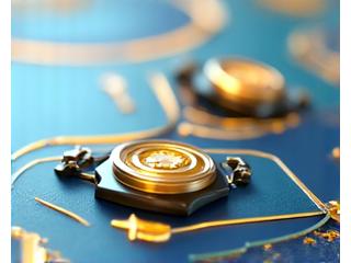 Ein goldener Pokal und digitale Medaillen, die für erreichte Lernziele verliehen werden.