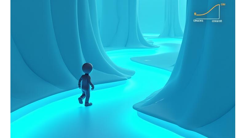 Ein adaptives Lernsystem passt die Schwierigkeit von Quests dynamisch an die Leistung des Lernenden an.