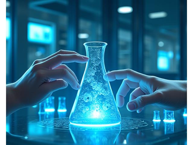 Virtuelles Wissenschaftslabor, in dem Nutzer Moleküle drehen und Physikexperimente sicher durchführen.